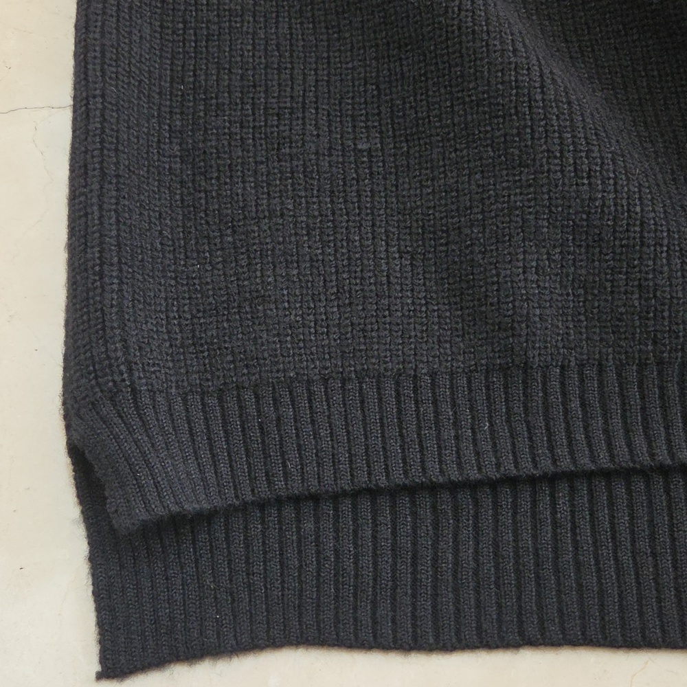 NWT WOMEN'S PRINCESS POLLY Long Sleeve Knit Mini SWEATER Dress Black SZ XS/S $76 - Picture 3 of 5